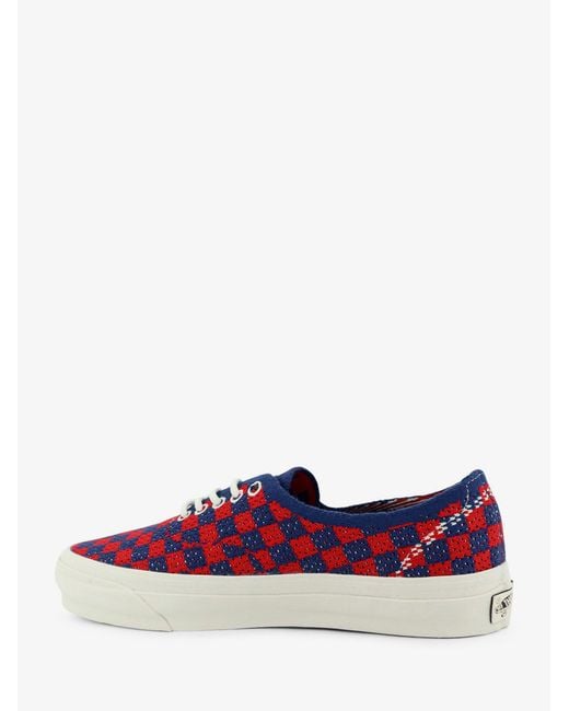 Vans Purple Sneakers Authentic 44 Checkerboard