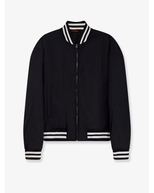 Gucci Black Polyester Bomber Clothing for men