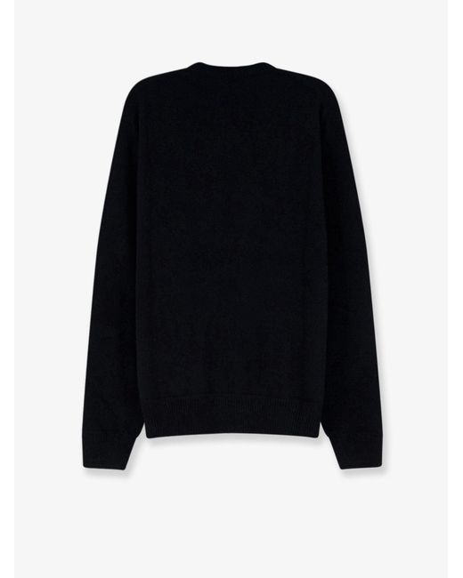 Loewe Black Wool Sweater for men
