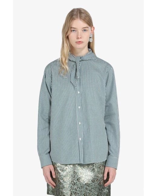 Camicia a quadretti di N°21 in Blue