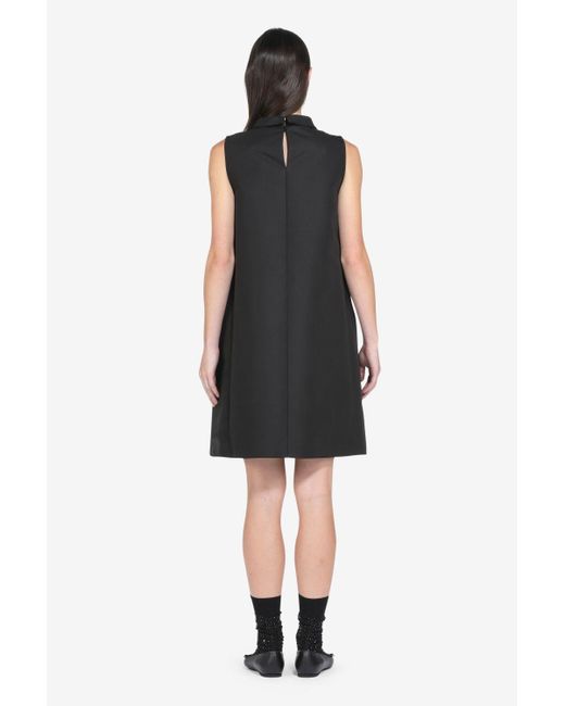 N°21 Black Sleeveless Mini Dress