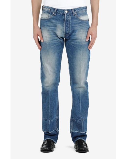 N°21 Blue Straight-leg Jeans for men