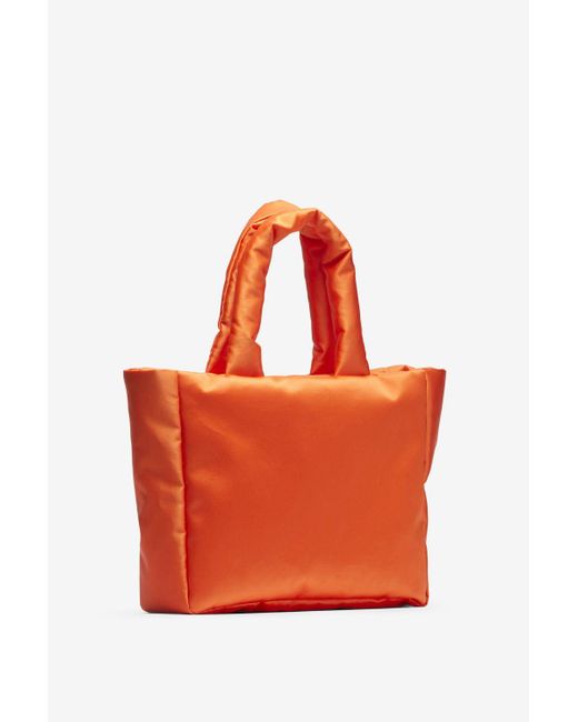 N°21 Orange Puffy Shopper