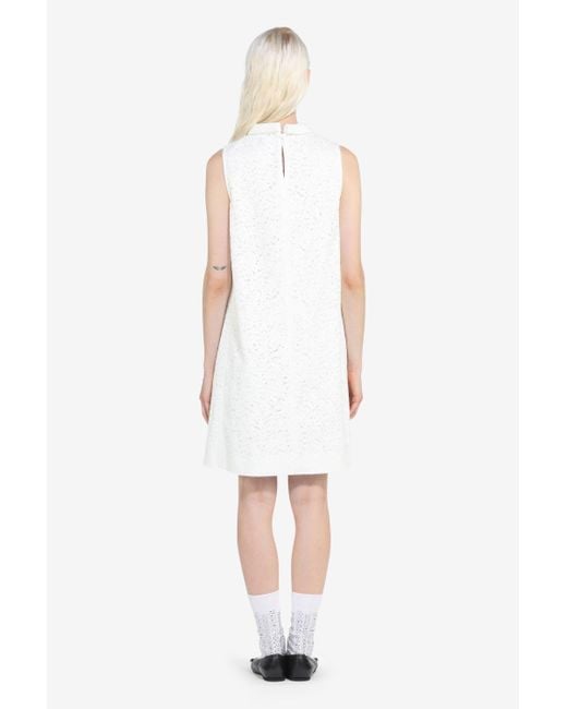 N°21 White Lace Mini Dress