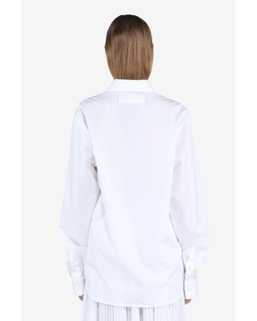 N°21 White Cotton Shirt