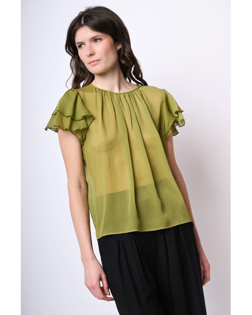 Top di NUNA LIE in Green