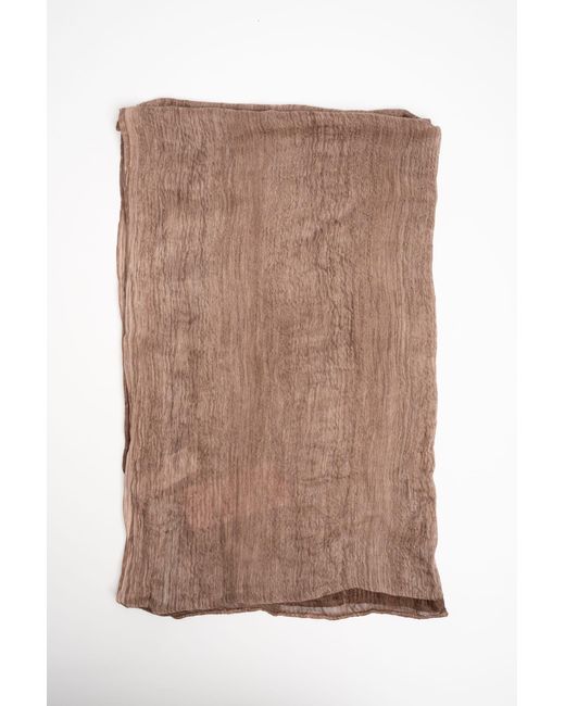 Sciarpa Basic Marrone Taglia di NUNA LIE in Brown