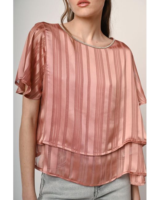 Top Doppiato di NUNA LIE in Red