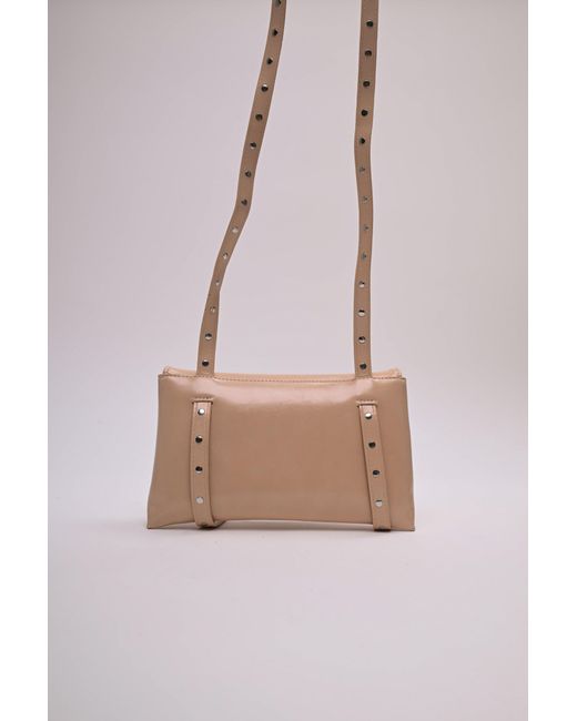 Borsa Piccola Nera Con Borchie Decorative Taglia di NUNA LIE in Pink