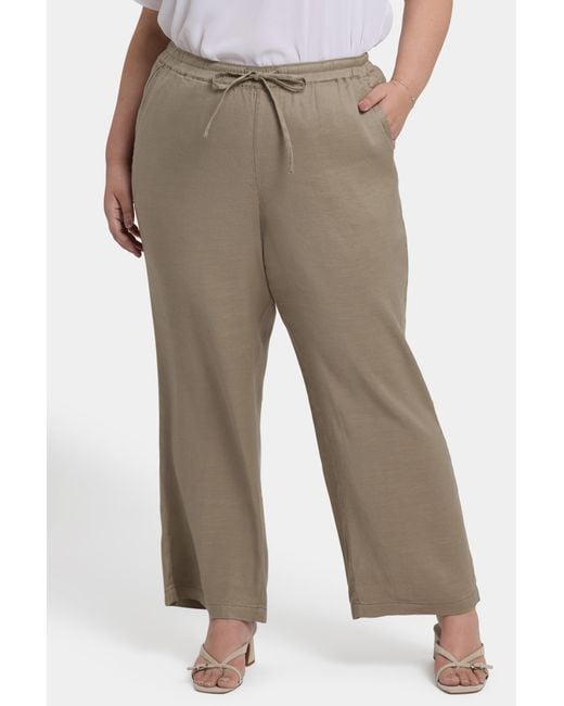 NYDJ Multicolor Relaxed Drawstring Pull-on Pants