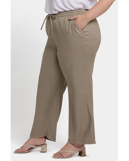 NYDJ Multicolor Relaxed Drawstring Pull-on Pants