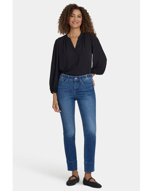 NYDJ Blue Sheri Slim Jeans