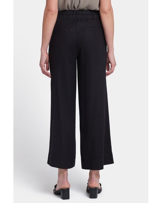 NYDJ Blue Waverly Trouser Pants In Black
