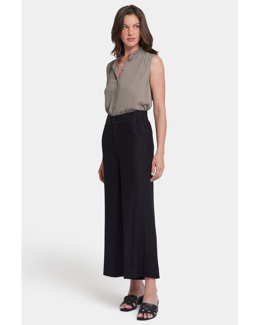 NYDJ Blue Waverly Trouser Pants In Black