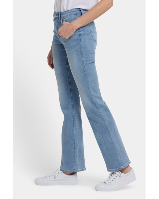 NYDJ Blue Barbara Bootcut Jeans In Majestic Dusk