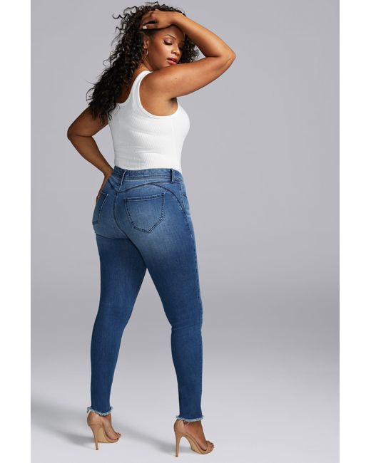 NYDJ Boost Skinny Ankle Jeans In Taylor in Blue | Lyst