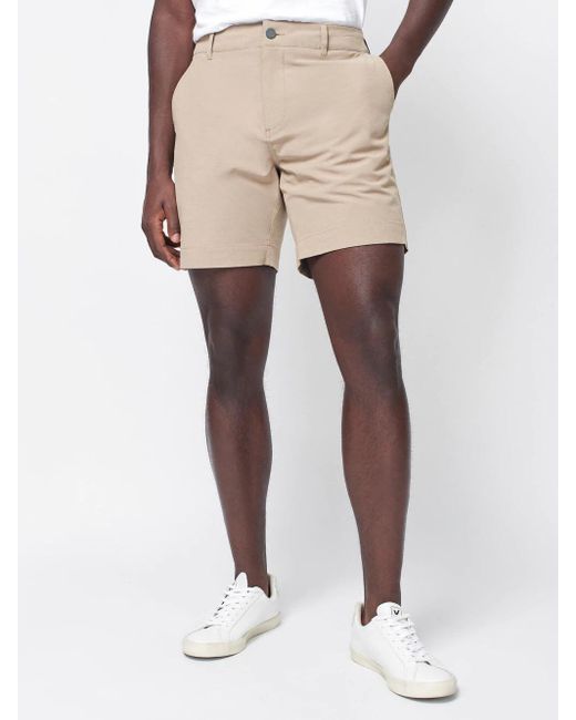 Faherty Cotton All Day Shorts in Khaki 