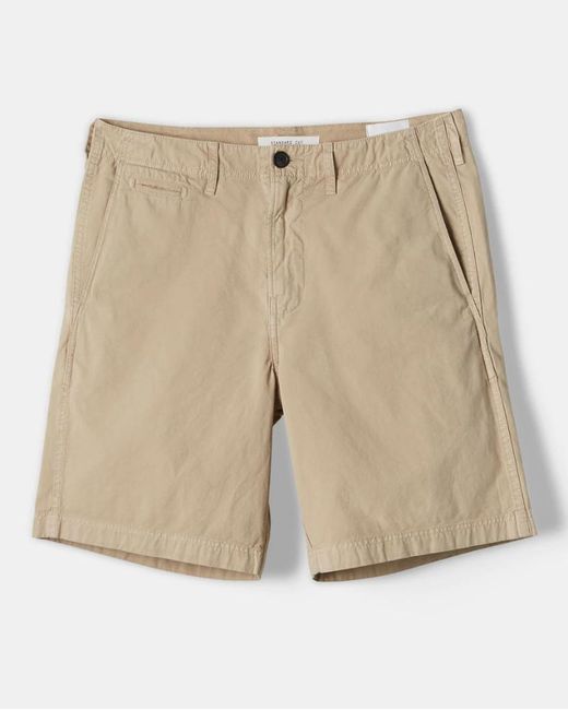 Billy Reid Cotton Chino Short in Khaki 