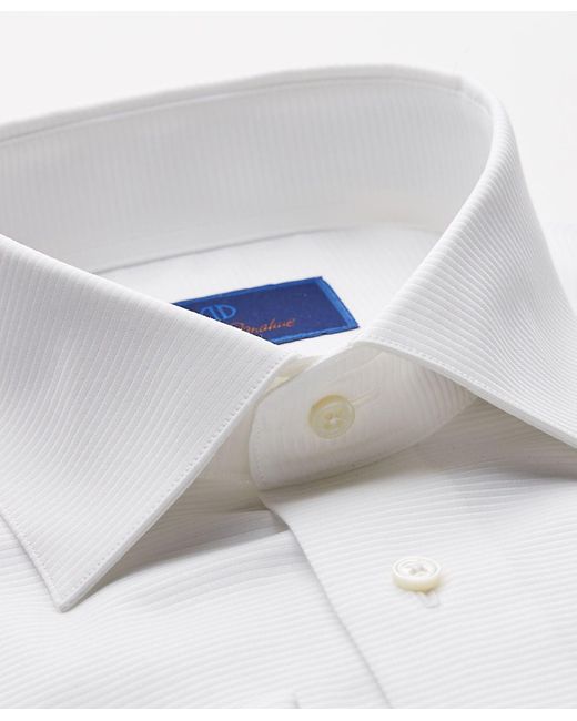 David Donahue French Cuff Formal Shirt 