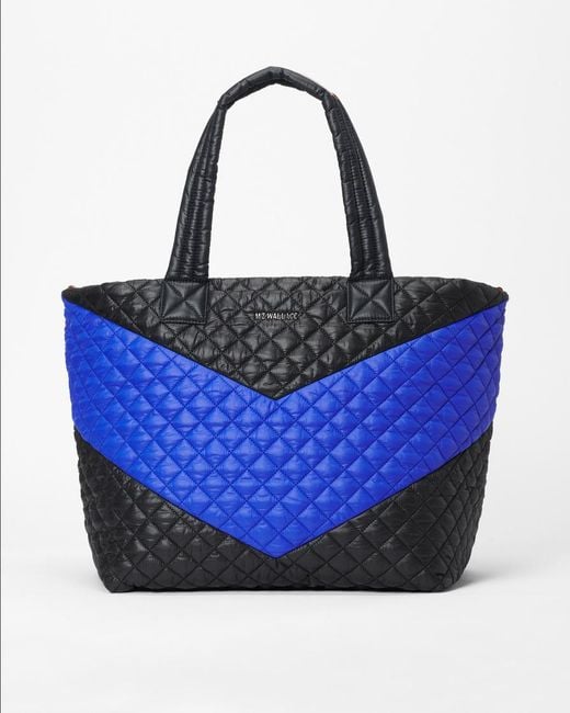 MZ Wallace Large Metro Tote Deluxe in Black | Lyst