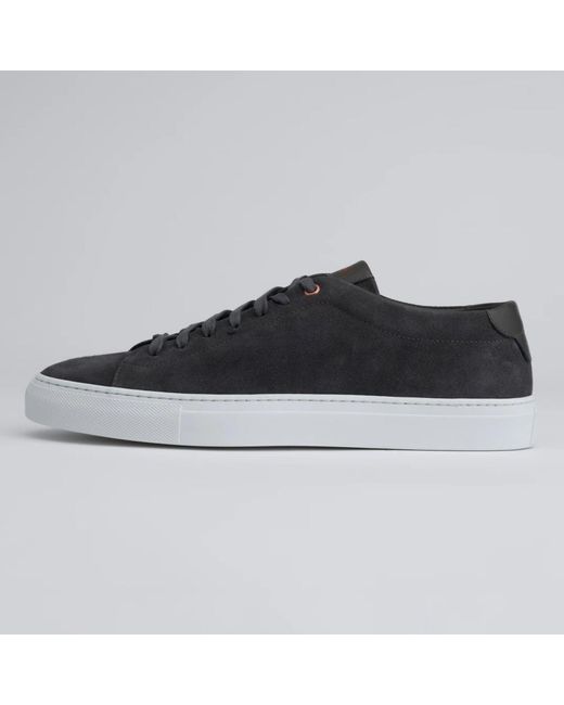 Good Man Brand Edge Lo Suede Sneaker in Charcoal (Black) for Men Lyst