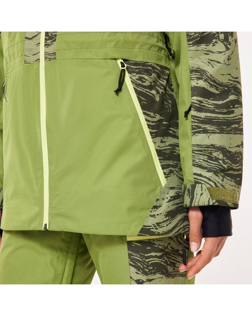 Oakley Green Tc Juno Reduct Shell Jacket 2.0