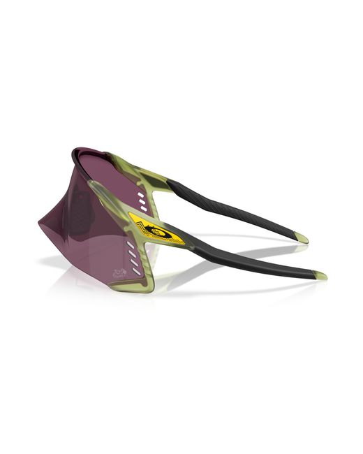 Oakley Purple 2026 Tour De Francetm Velo Katotm Sunglasses - Color: Transparent Fern
