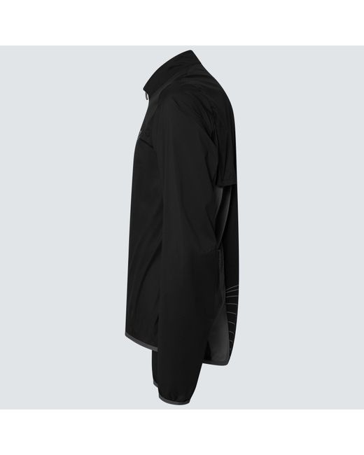 Oakley Black 'Endurance Packable Wind Jacket for men