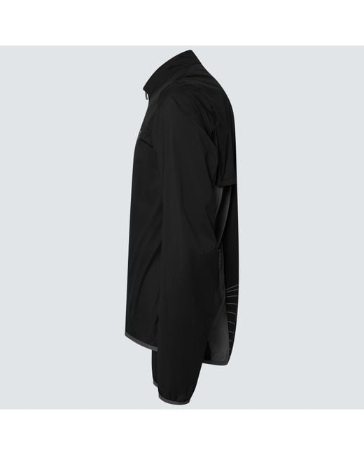 Oakley Black 'Endurance Packable Wind Jacket for men