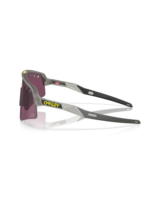 Oakley Purple 2026 Tour De Francetm Sutro Lite Sweep Sunglasses - Color: Grey for men