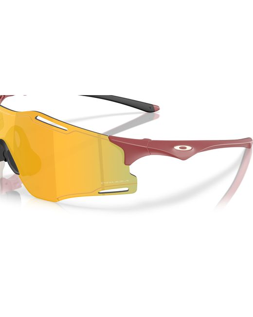 Oakley Black Cybr Zero Sunglasses - Color: Red