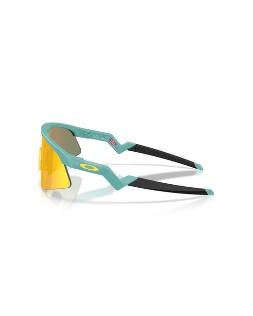 Oakley Black X Fortnitetm Fishstick Resistor Sweep (youth Fit) Sunglasses - Color: Matte Pacific for men