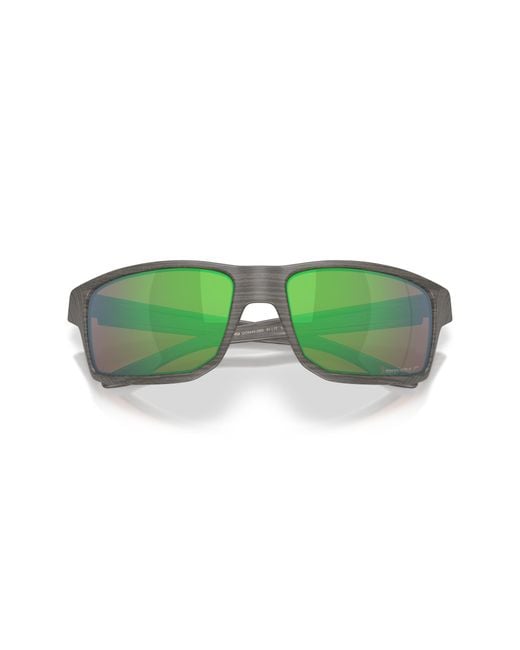 Oakley Green Gibston Sunglasses - Color: Woodgrain for men