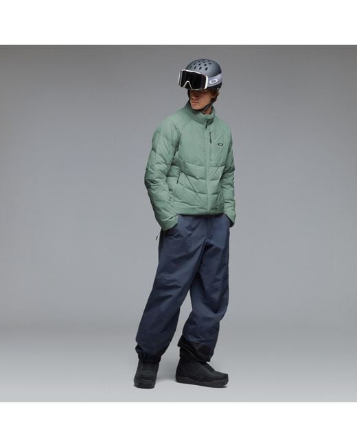 Oakley Green Peakbound Packable Down Jacket for men