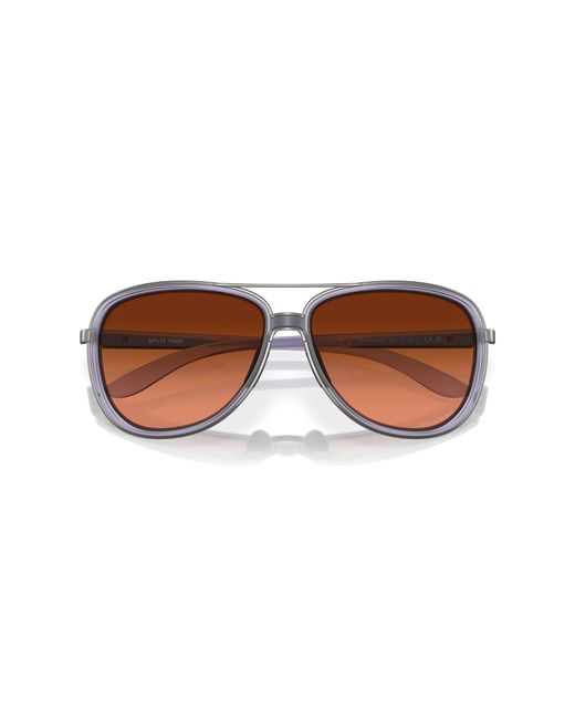 Oakley Black Oo4129 Split Time Sunglasses
