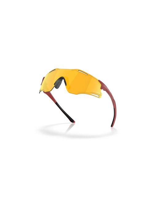Oakley Black Cybr Zero Sunglasses - Color: Red