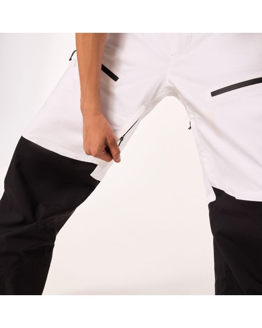 Oakley Blue Tnp Lined Shell Pant 2.0 - Color: Black/white for men
