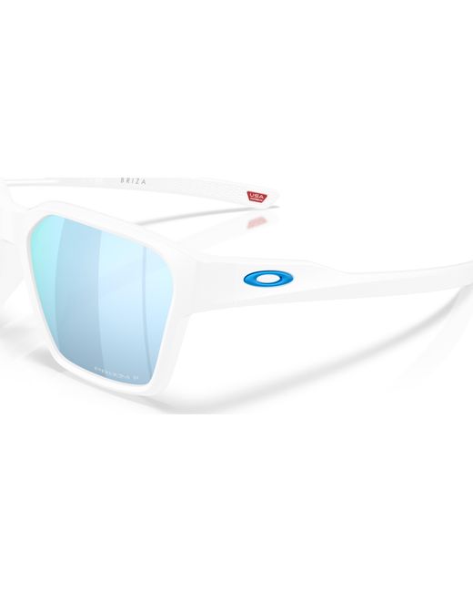 Oakley Black Briza Sunglasses - Color: White for men