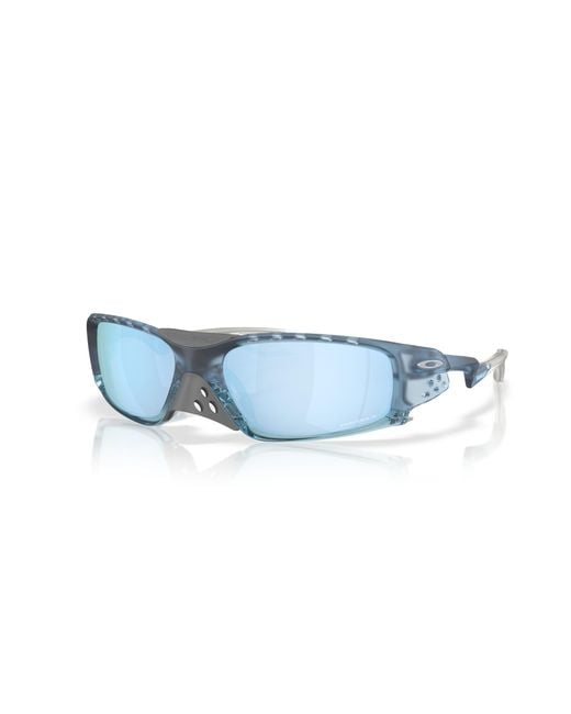 Oakley Black Plantaris Sq Sunglasses - Color: Matte Trans Stonewash