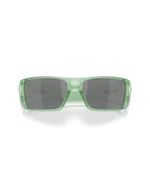 Oakley Black Heliostat Sunglasses - Color: Matte Transparent Jade for men
