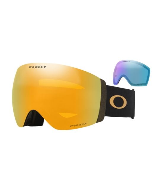 Uomo Flight DeckTM Pro M Snow Goggles 50th Anniversary di Oakley in Black