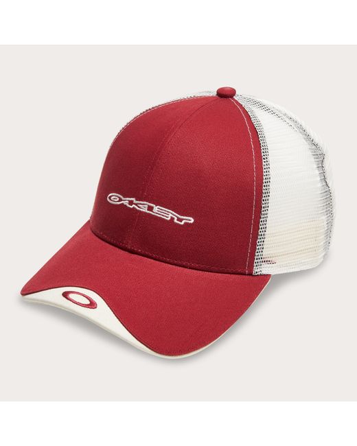 Oakley Red Classic Trucker Hat for men