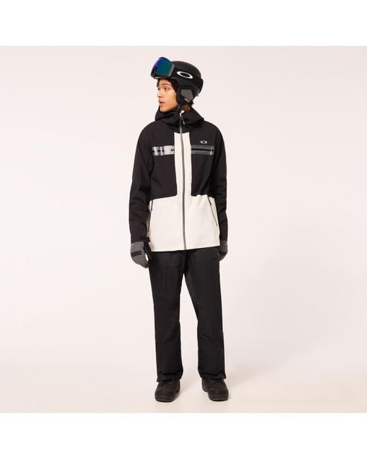 Oakley Black Tc Reduct Earth Shell Jacket for men