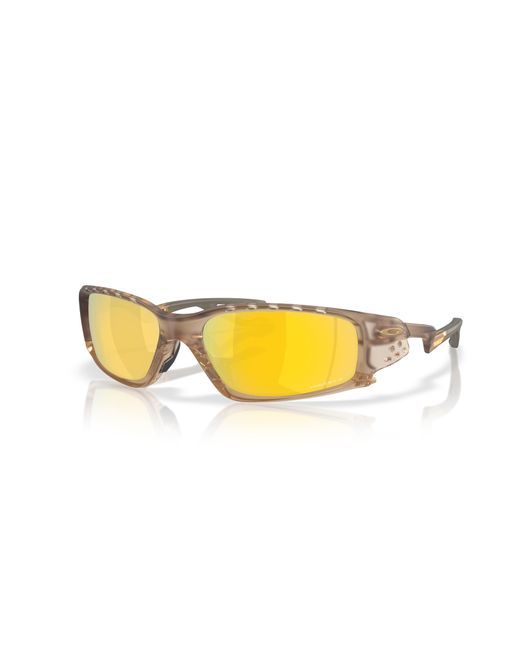 Oakley Black Plantaris Sq Sunglasses - Color: Matte Sepia