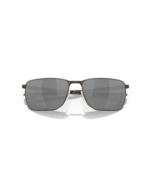 Oakley Oo4142 Ejector Rechthoekige Zonnebril in het Black voor heren