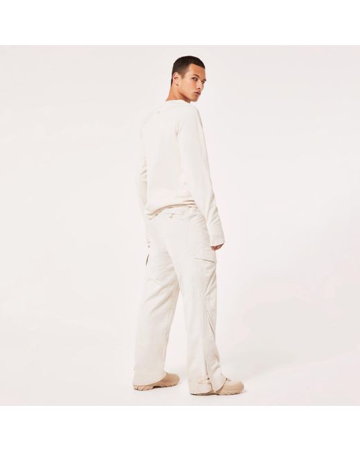 Oakley White Latitude Flex Tech Pant for men