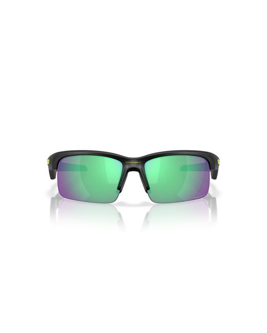 Oakley Green Capacitor (youth Fit) Court Collection Sunglasses - Color: Black for men