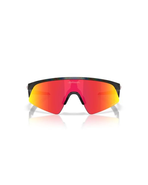 Uomo Resistor Sweep® (youth Fit) Patrick Mahomes Ii Collection Occhiali Da Sole di Oakley in Black da Uomo