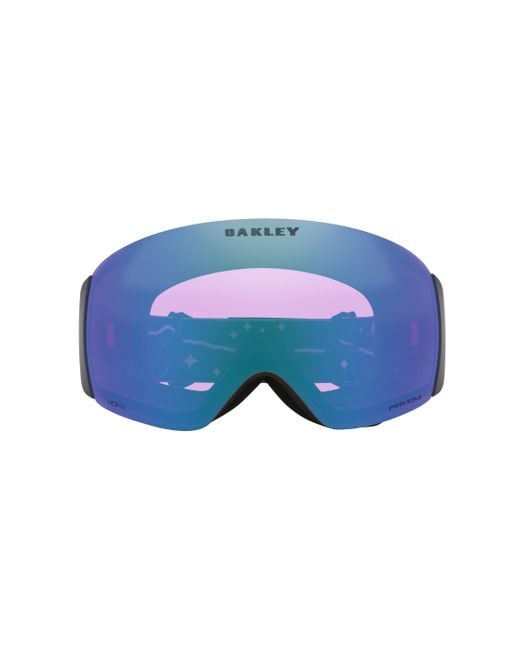 Oakley Blue Herren Flight DeckTM Pro M Mikaela Shiffrin Signature Series Snow Goggles