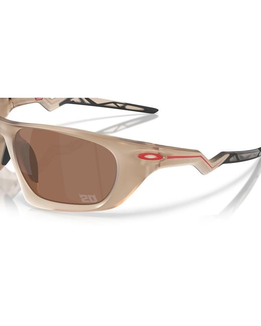 Oakley Black Lateralis Fabio Quartararo Signature Series Sunglasses - Color: Matte Sepia for men